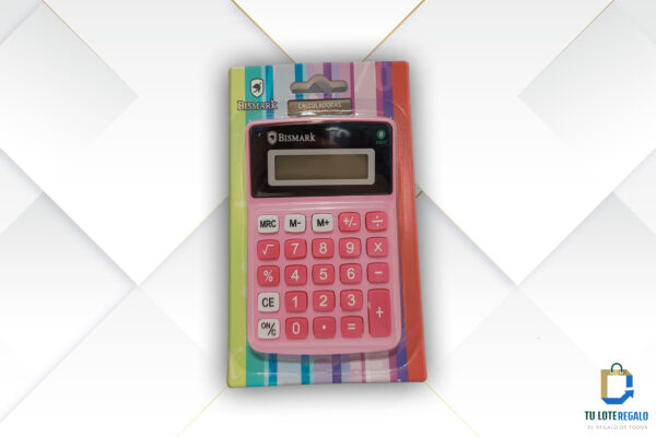 calculadora bismark rosa - tu lote regalo