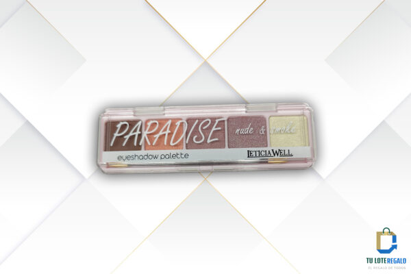 sombras paradise maquillaje leticia well